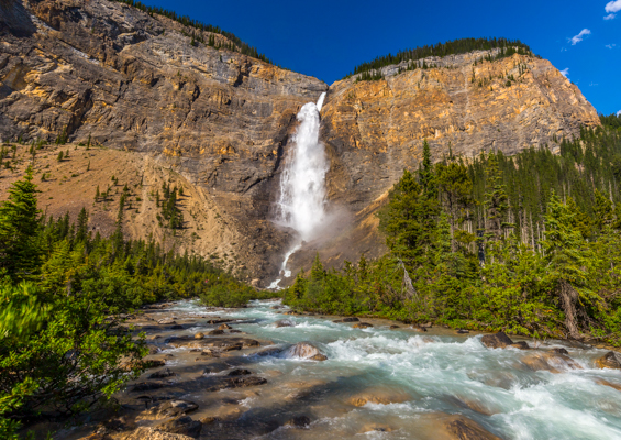 Takakkaw Falls of Yoho National Park in Canada