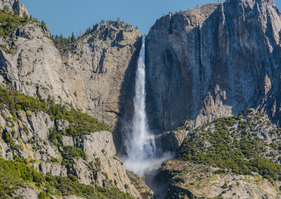 Yosemite Falls in Yosemite National Park