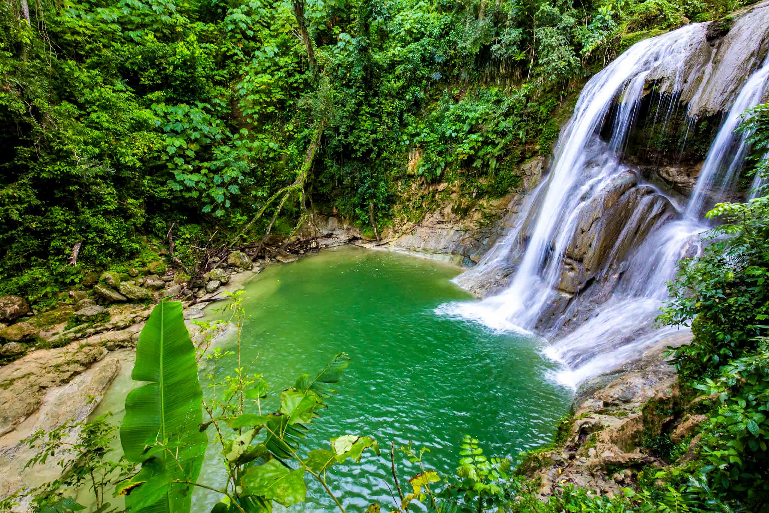 Beautiful Gozalandia Waterfall in San Sebastian Puerto Rico