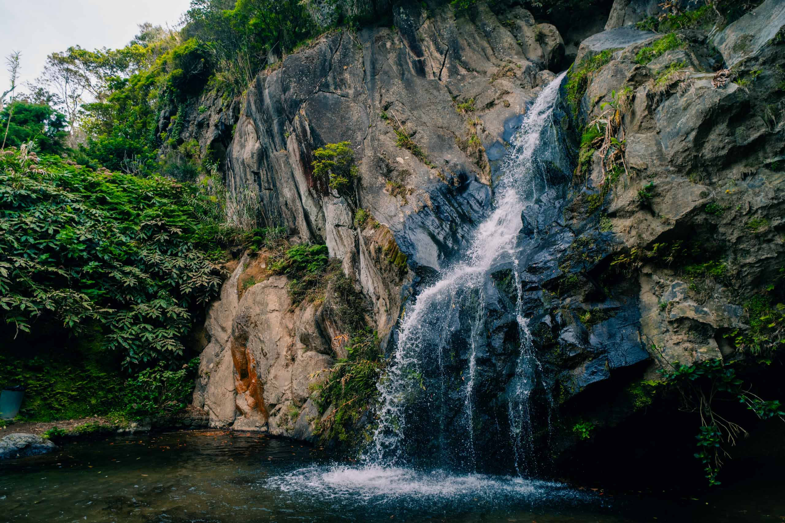 Cascata do Limbo in san miguel, portugal, asores